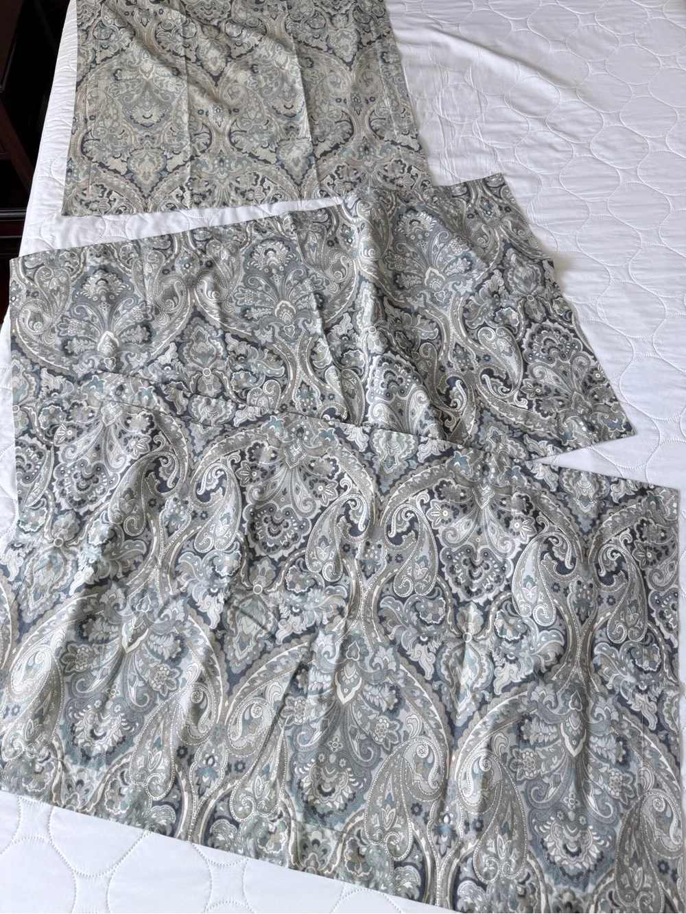 Pottery Barn McKenna Paisley Pillow Sham King & Euro Collection